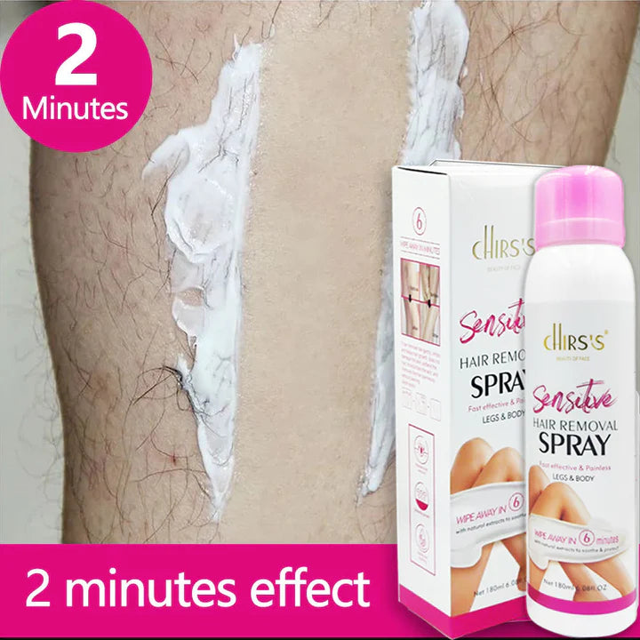 INSTANT HAIR REMOVAL SPRAY - FOR MALE & FEMALE