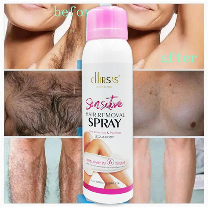 INSTANT HAIR REMOVAL SPRAY - FOR MALE & FEMALE